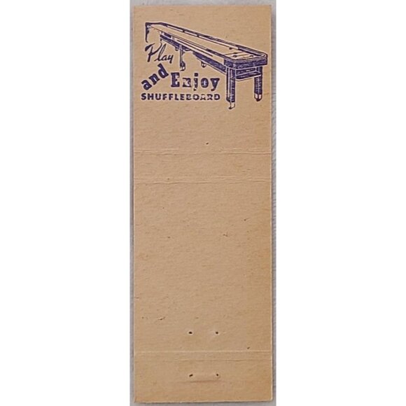 Vintage Matchbook Cover Braugh’s Tavern Monticello IN Indiana Red - Picture 3 of 5